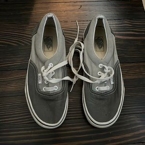 Two-Tone Gray Vans